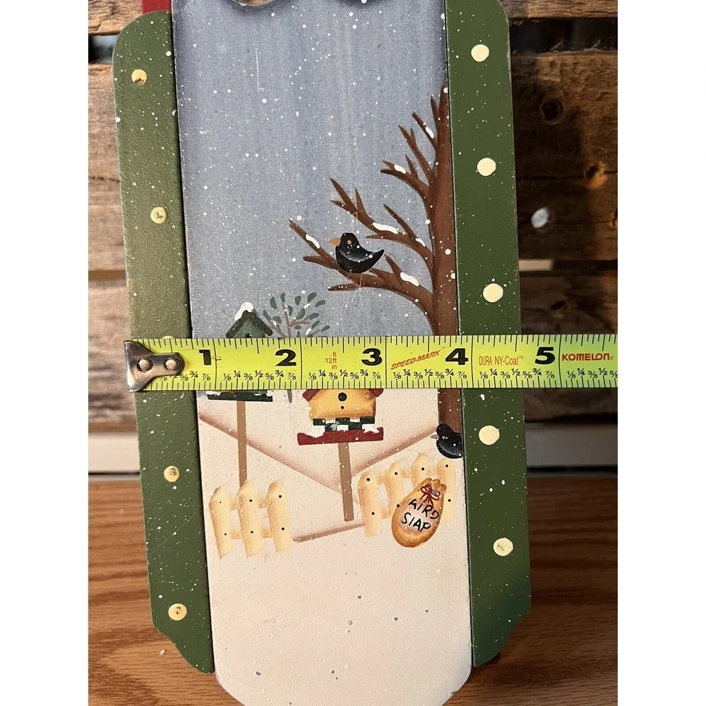 Merry Christmas Birds Sleigh‎ Holiday Wall Art 12
